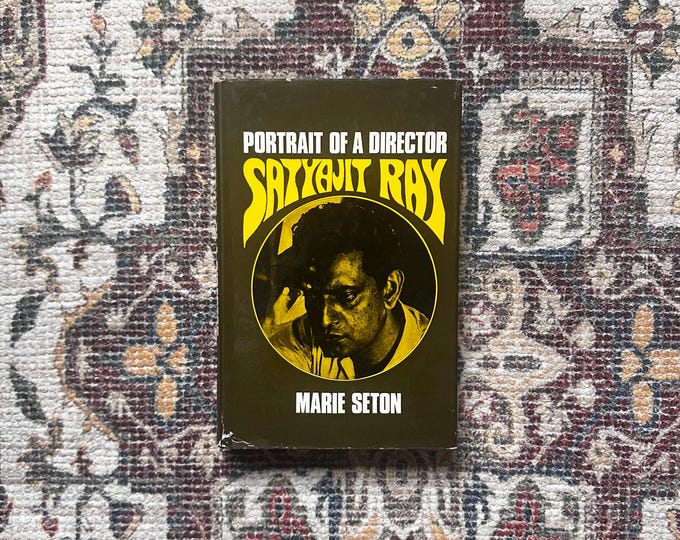 Satyajit Ray Biography: Portrait of a Director by Marie Seton, 1971 Hardcover
