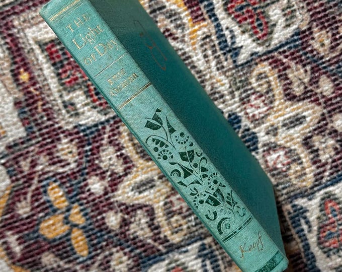 Vintage 1960s Thriller, The Light of Day by Eric Ambler, First American Edition, Hardcover