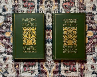 Painting in France, 1905 Set, Philip Gilbert Hamerton Illustrated Books