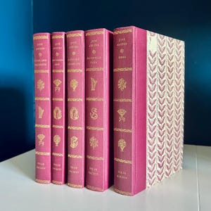 Jane Austen — 5 Novels from the Folio Society Jane Austen Collection, London, 1975 [Tenth printing, 1991], Wood Engravings, Classics