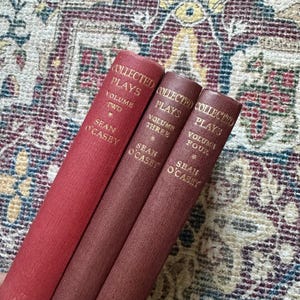 Collected Plays by Sean O&#39;Casey, 1950s Macmillan Hardcover (Volumes II, III, IV)