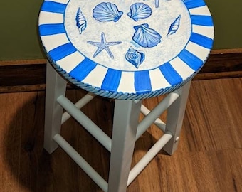 Seashell design barstools and counter stools