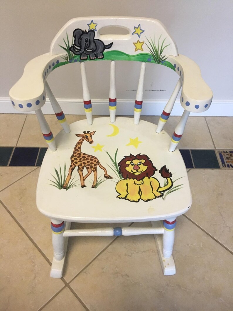 Children's Hand Painted Furniture Etsy