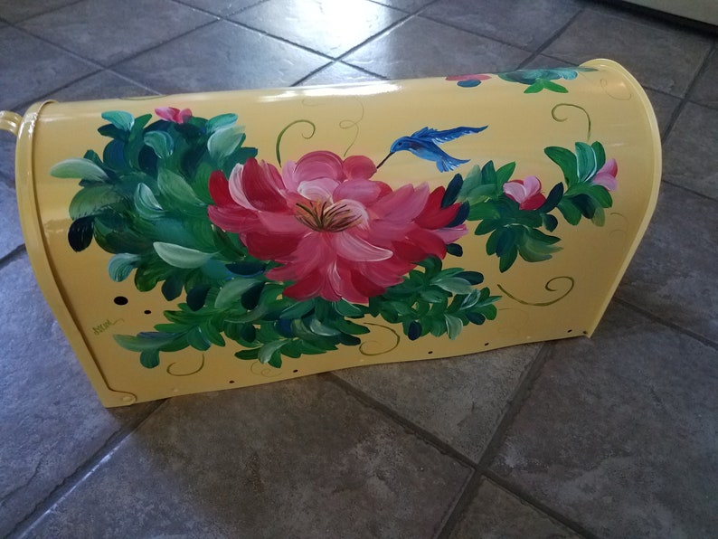 Custom Hand Painted Mailboxes Etsy