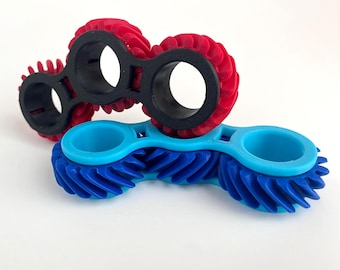 Fidget Gear X3, the adult sized stress and fidget toy with three gears
