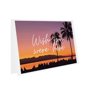 Grußkarte “Wish you were here”