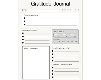 Mindset World Gratitude journal