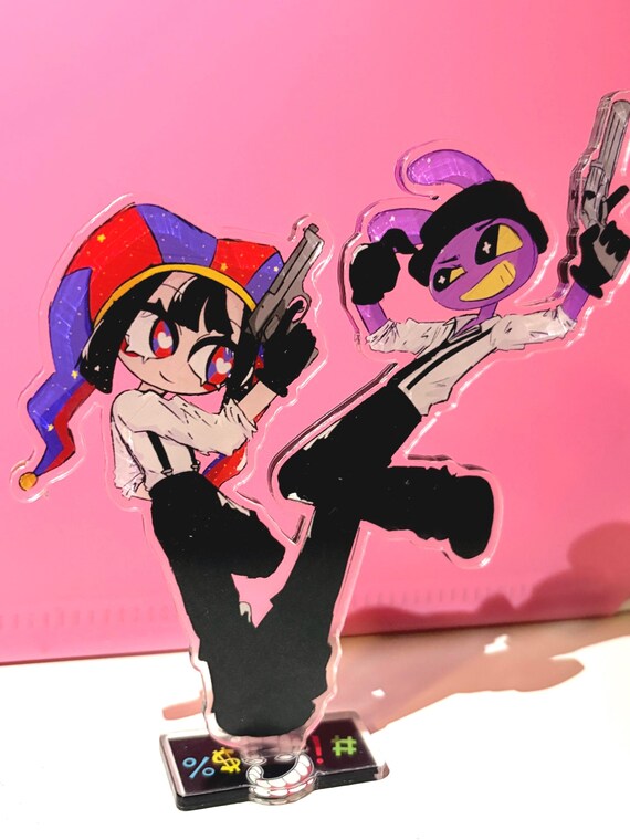 Pomni and Jax Acrylic Standee 6” |TADC|