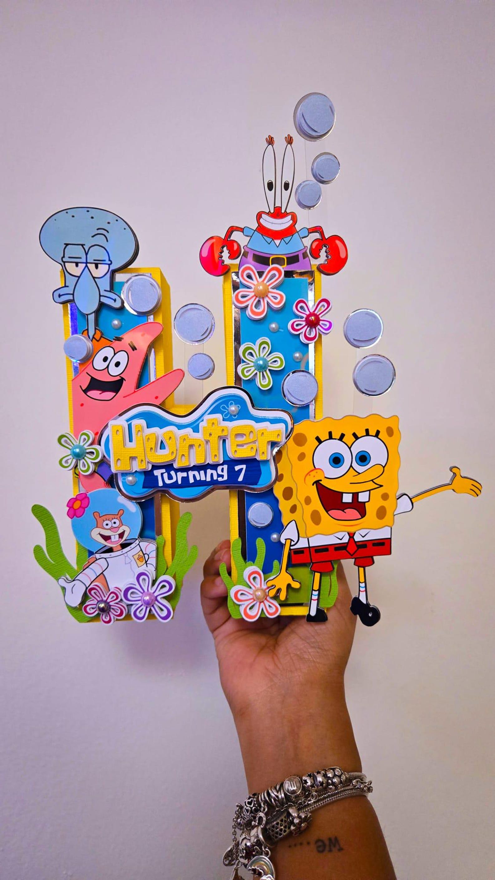 Custom 3D Letters or Number Sponge or Any Other - Etsy