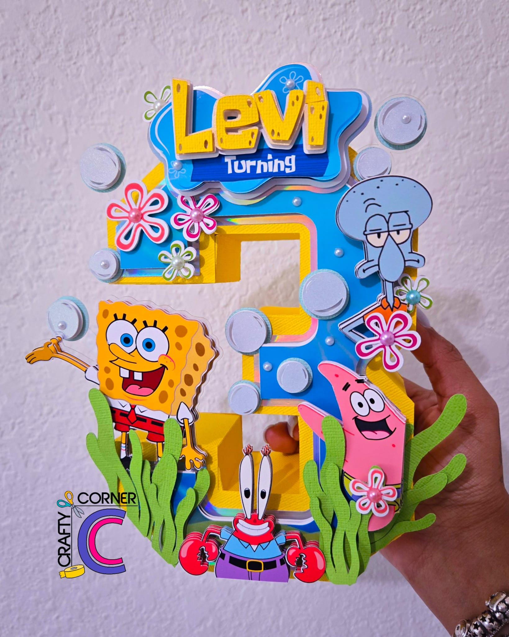 Custom 3D Letters or Number Sponge or Any Other - Etsy