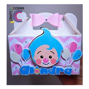 Handmade Plim Plim Favor Boxes Pack | Cute Party Favors for Kids | Custom Birthday Gift Boxes