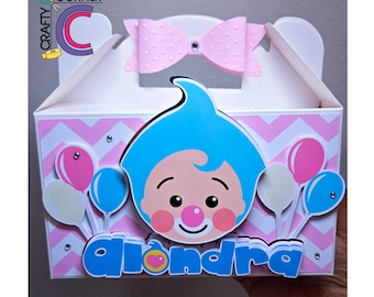 Handmade Plim Plim Favor Boxes Pack | Cute Party Favors for Kids | Custom Birthday Gift Boxes