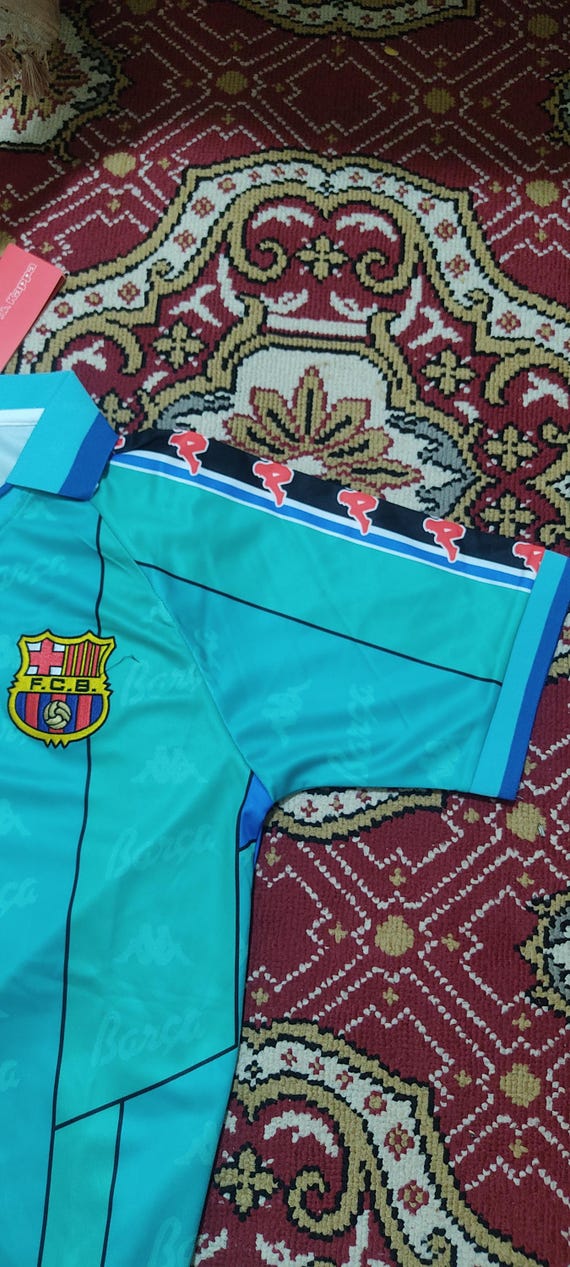 Pep Guardiola #4 Barcelona Away Retro Jersey - 96/97 Season - Etsy