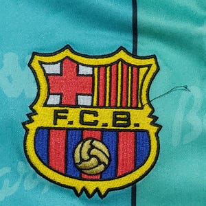 Pep Guardiola #4 Barcelona Away Retro Jersey - 96/97 Season image 6