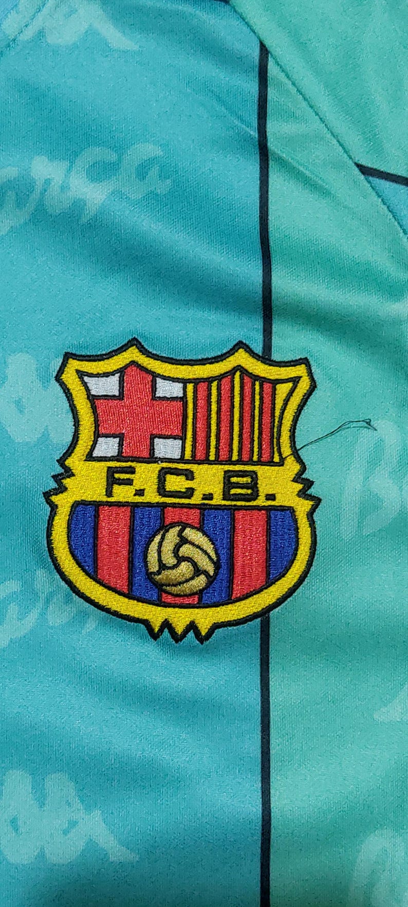 Pep Guardiola #4 Barcelona Away Retro Jersey - 96/97 Season image 6