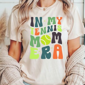 Tennis Mom Era Shirt: Ringspun Cotton Tee