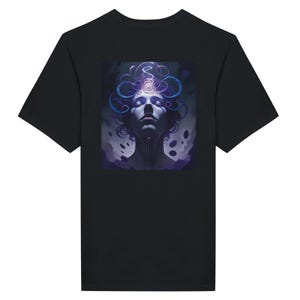 Hypnotic Dreamy Surreal T-shirt, Mystical Trippy Abstract T-shirt, Psychedelic Spiritual Vision T-shirt, Ethereal Mindful Art T-shirt