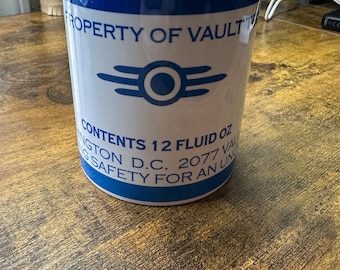 Vault-Tec Corporation Inspired Coffee Cup – Fallout-Themed Ceramic Mug