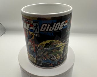Vintage G.I. Joe Comic Mug - 12oz Ceramic Coffee Cup for Retro Fans & Collectors - PatriotPixel