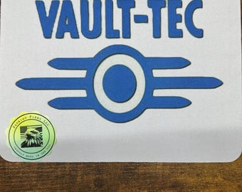 Vault Fallout Mat Vault-tec Mouse Pad | Fallout-inspired Desk Mat | Gamer Gift | Durable ...