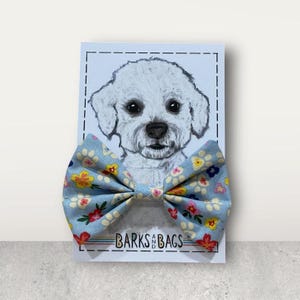 Dog Bow Tie, Through-the-collar Bow, Collar Bow, Pet Bow Ties, Cat Bow, Festive Dog Bows
