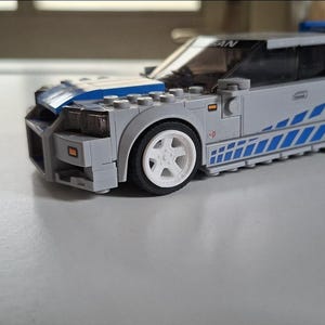 LEGO Speed Champions-hjul kompatibla – Anpassade 3D-utskrivna fälgar i Deep Dish-stil som är kompatibla med LEGO Cars