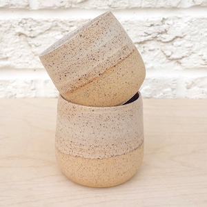 speckled ceramic cup, 12 oz modern coffee cup, modern ceramic cup, modern wine glass, ceramic wine glass, minimalist cup, nordic style cup