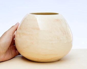 Flower Vase, New house gift, minimalism home decor, plant pot, modern flower vase, contemporary decor, mom gift, colorful ceramic vase