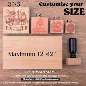 Maksymalnie 12-calowy stempel gumowy, stempel z logo, duży stempel, mały stempel, stempel ślubny, stempel firmowy.