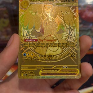 gold heroes medal pokemon card Heros - 201/185 Full Art Secret Rare Trainer You cant attach this card to a Pokemon VMAX that has 100HP or less remaining Mega Dragonite Proxy EX Gold
