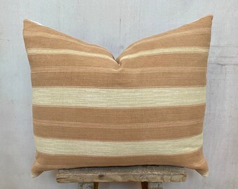 18x22 Vintage Hmong Stripe Pillow Cover // Boho Pillow // Southwest Pillow // Desert Colors // Joshua Tree