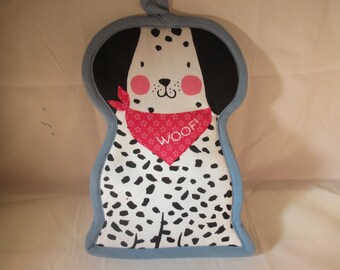 Woof - Dog Pocket Oven Mitt