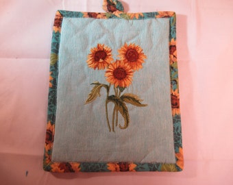 Sunflower Potholder