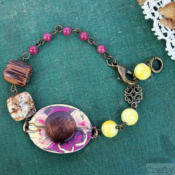 Mixed Media Jewelry Etsy