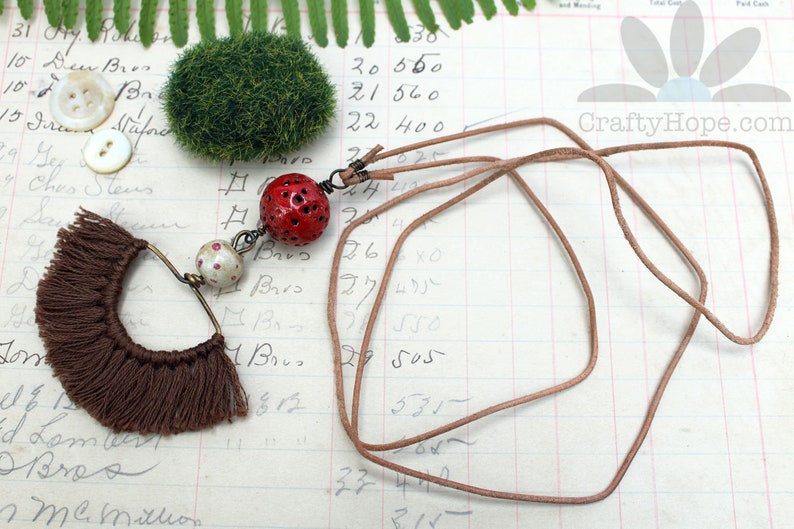 DIY Bookmark Tassels - The House That Lars Built