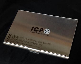 SCP Foundation Business Card Holder