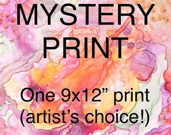 MYSTERY PRINT - 9x12” Print by Kat Kissick