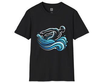 Swimmer T-Shirt - Beach Lover Tee, Ocean Enthusiast Shirt, Summer Vacation Top, Water Sports Apparel, Aquatic Theme Clothing