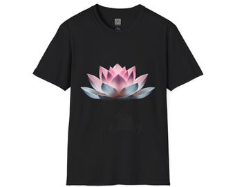 Camiseta Flor de Lótus, Camiseta Zen, Camiseta Mindfulness, Roupa para Meditação, Roupa para Relaxamento