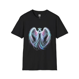 Angel Unisex T-Shirt, Religious Tee, Guardian Angel Shirt, Spiritual Top, Cherub Graphic Tee