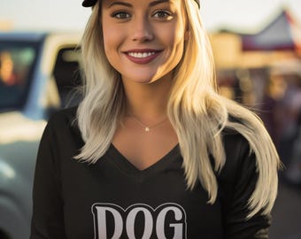 Zacht katoenen T-shirt met V-hals Uniseks casual T-shirt voor dagelijks comfort Veelzijdige lichtgewicht top