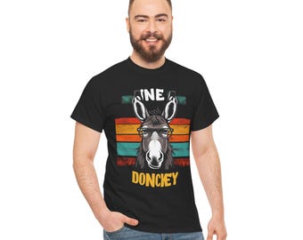 Funny donkey shirt unisex tee, perfect gift for jackass humor fans funny round neck t-shirt, unisex tee for farm lovers with jackass humor