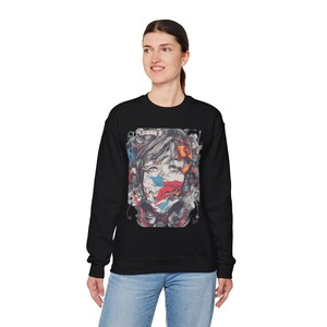 Cozy Winter Heavy Fleece Sweatshirt | Unisex Crewneck Top | Ethically Made Sustainable Apparel | Soft Cotton Blend with Ribbed Collar |