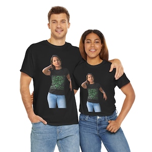 Glow in the Dark Unisex Tee - Eco-Friendly Custom T-Shirt for Nighttime Style & Unique Fashion Statement