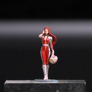1/100 painted Female Gundam Characters - | Gundam Scene | Fully painted
