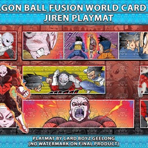 ドラゴンボール超 カードゲーム フュージョンワールド ジレン プレイマット
