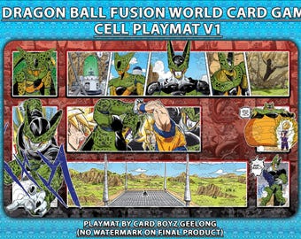 ドラゴンボール プレイマット Dragon Ball Super Card Game Fusion World Cell Playmat - Etsy
