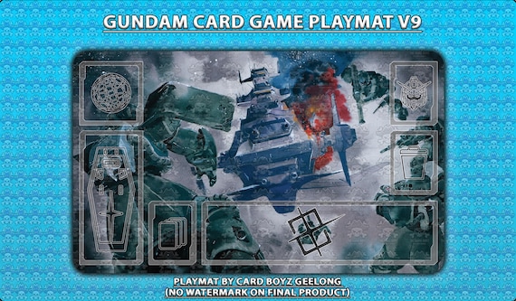 ガンダムカードゲームTCGプレイマット Vol.1 - Etsy 日本