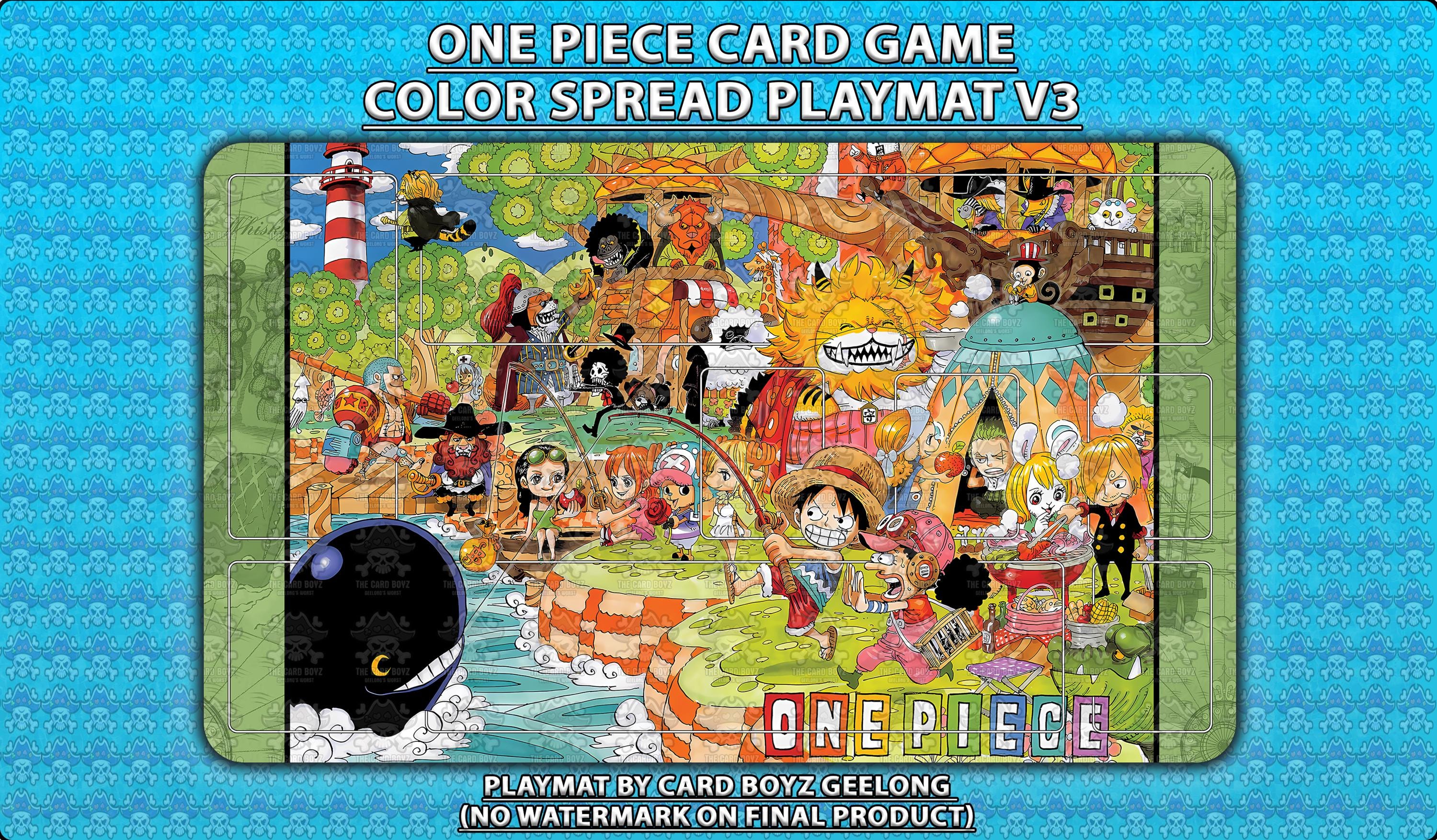 One Piece TCG Card Game Color Spreads Playmats Vol 1 - Etsy Denmark