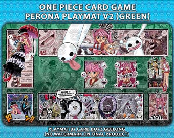 ワンピースTCGカードゲーム ペローナプレイマット - Etsy 日本